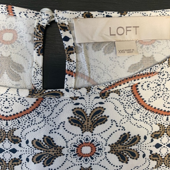 LOFT Medallion Blouse - Picture 2 of 7